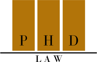 PHD Law logo transparent